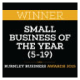 Winner Small Business of the year 2015
