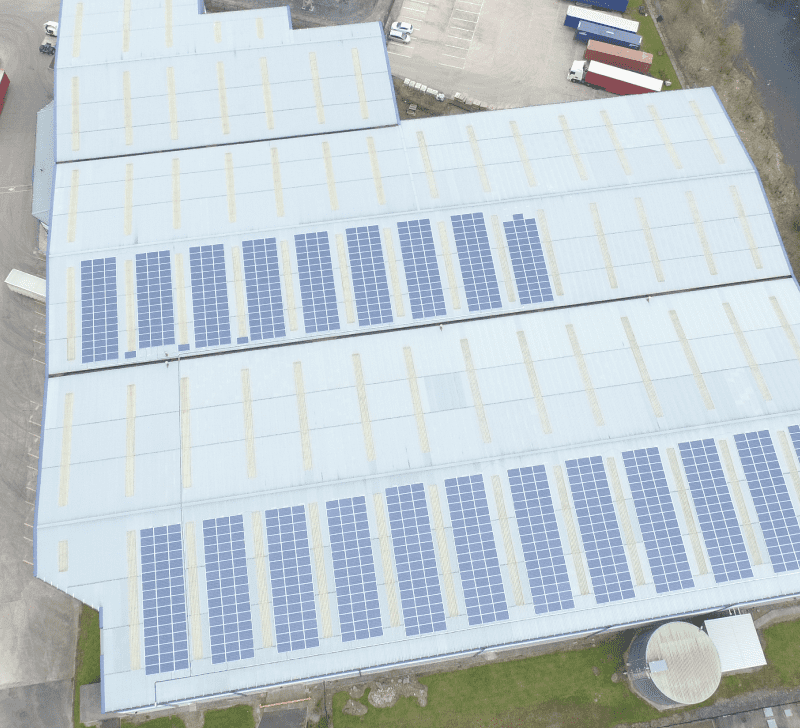 Data Centre Solar Panels